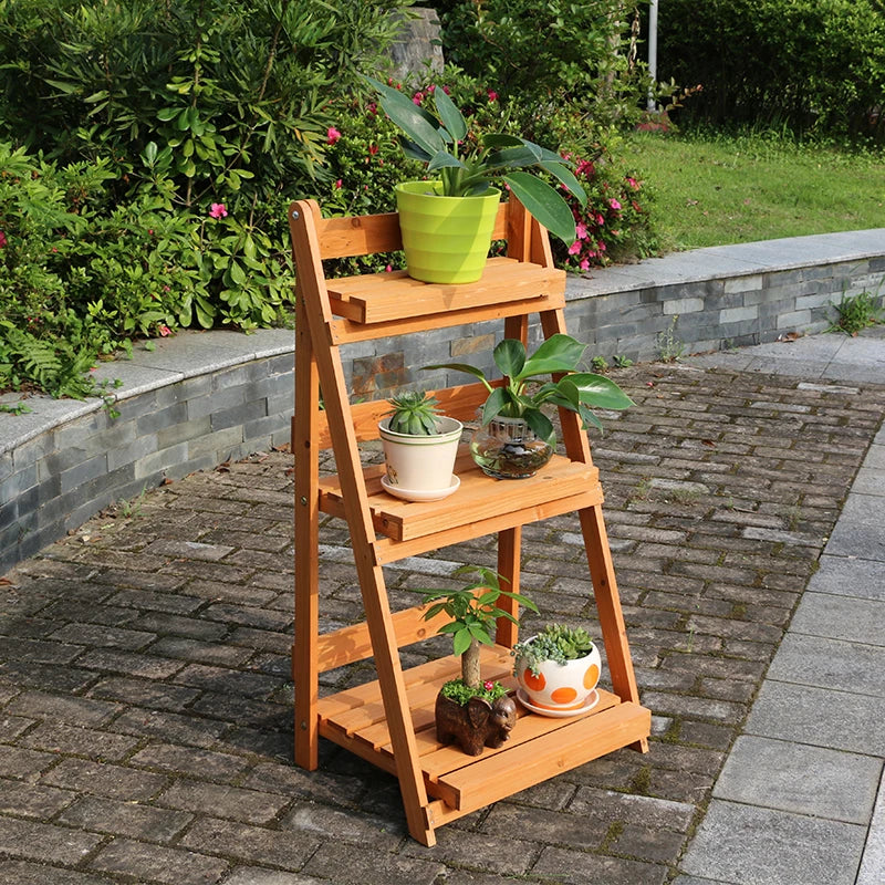 Garden Furniture Wood 3 Tier