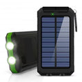 Solar Power Bank 80000mAh Portable Charging Strong LED Light