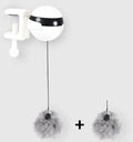 Brinquedo Eletrônico para Gato com Movimento YoYo Bola Elevatória Elétrica Flutter Interativo para Gatos Brinquedo Giratório Interativo para Animais de Estimação