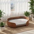 Wooden Pet Sofa removível e Cleanable Cover Modern Cama Pet Raised...
