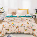 Japanese Throw Blanket Cotton Double Sided Sofa Cover Sofa Cushion Leisure Blanket Bedspread Four Seasons Cooling Quilt Sheet