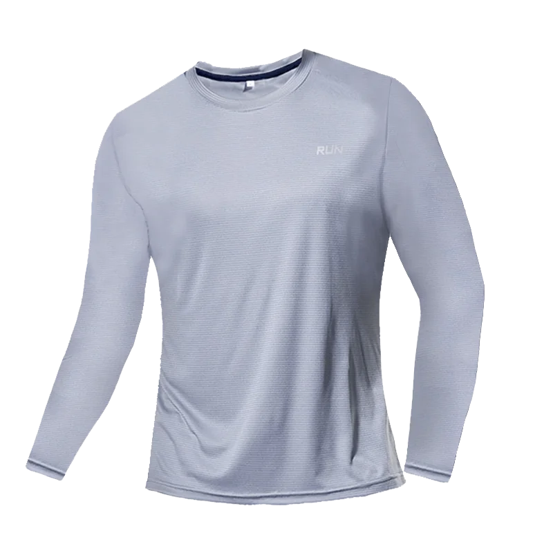 Camiseta Masculina Manga Longa Secagem Rápida — Conforto Total