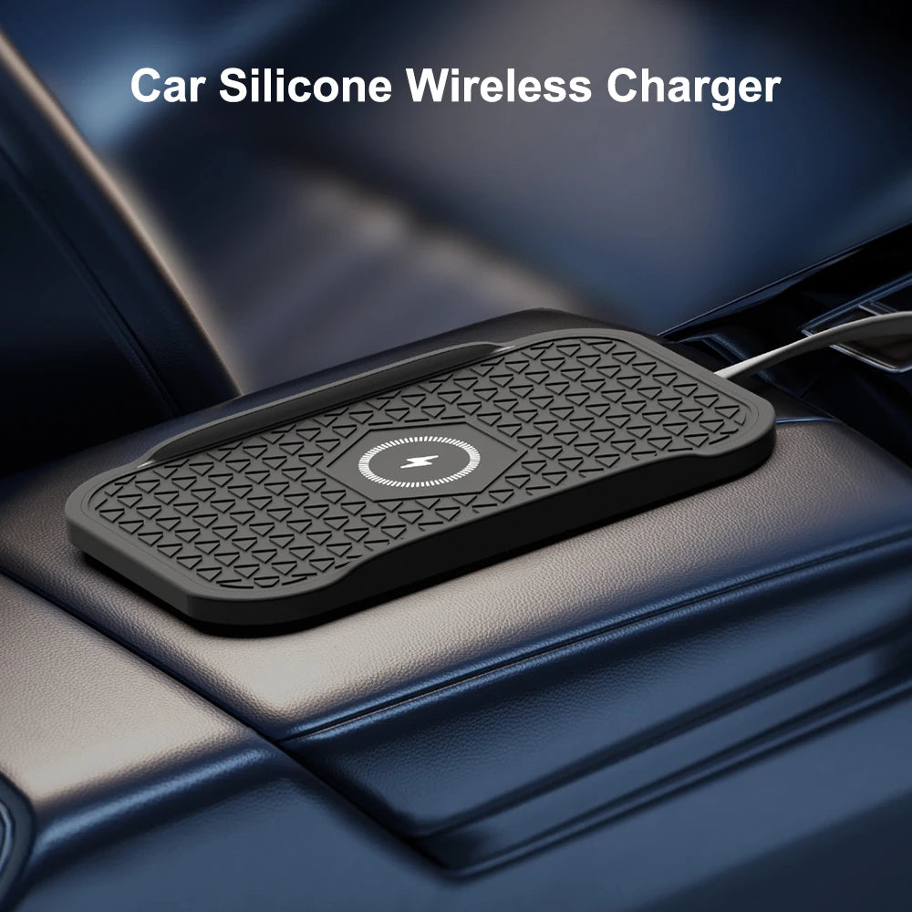 WonderNest Silicone Car Wireless Charger iPhone 11-17
