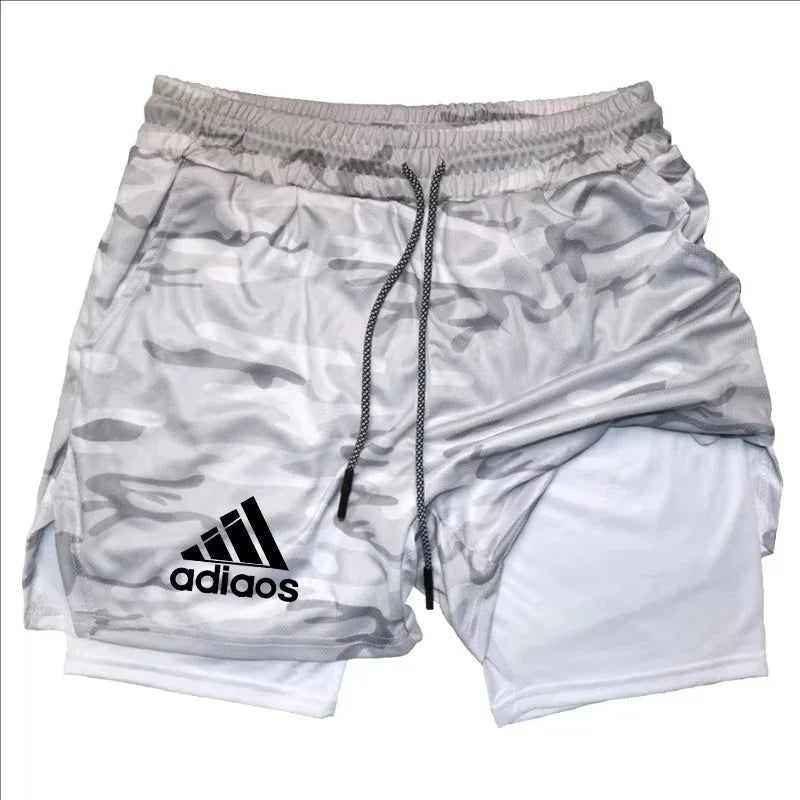 Men's compression shorts running training sports shorts summer gym...