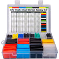 Heat Shrink Tubing Kit 580pcs 6 Colors 11 Sizes EVA