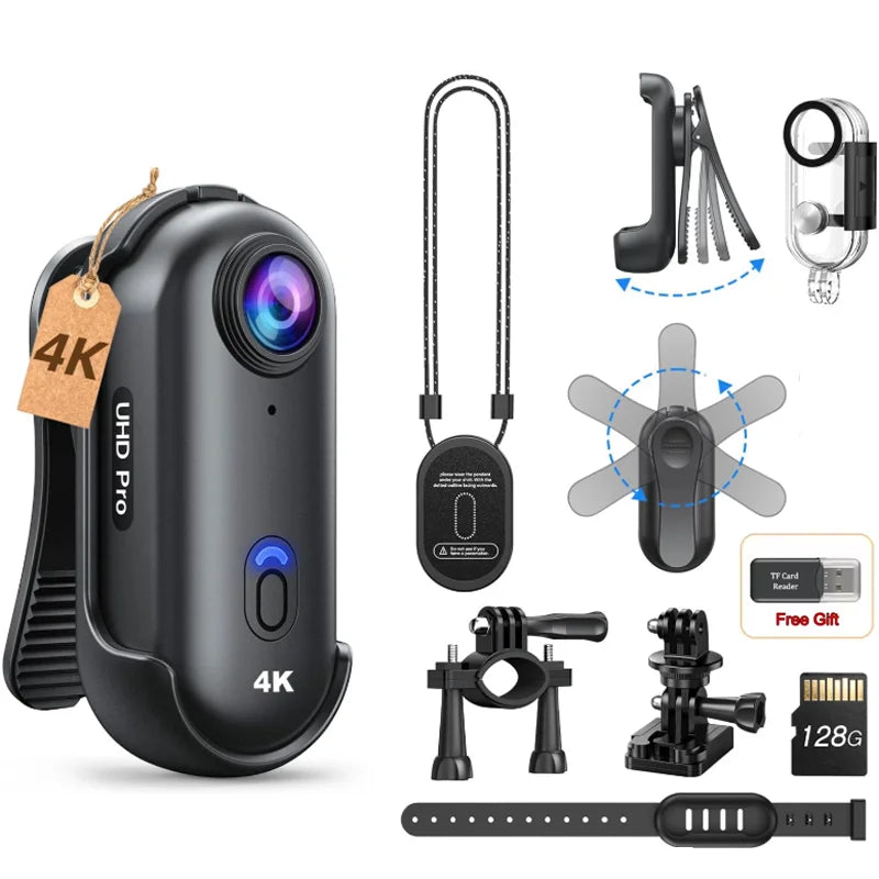 4K Outdoor Sports - Camera 1080P - Mini Camera In
