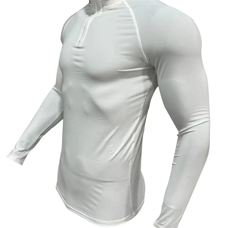 Camiseta Compressão Masculina Manga Longa — Performance Total