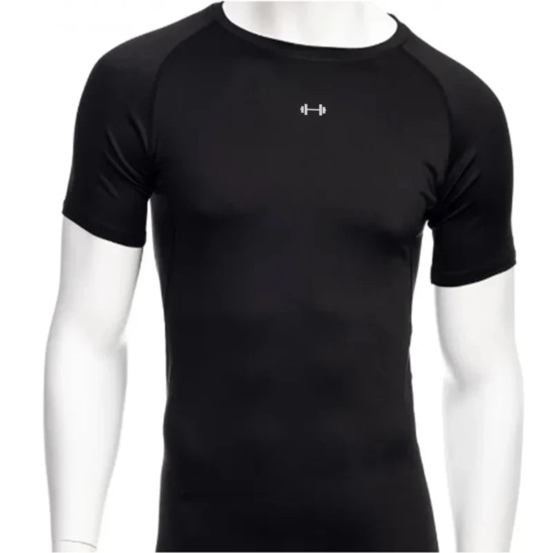 Camiseta Bodybuilding Masculina — Compressão e Estilo na Academia