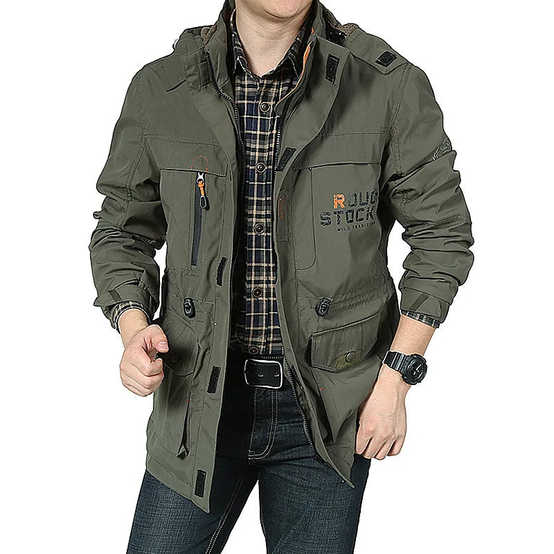 Jaquetas Negócio Casual Masculinas Casaco Esportivo Primavera Corta-Vento Com Capuz Jaquetas Secagem Rápida Leve Escalada Ao Ar Livre Agasalho