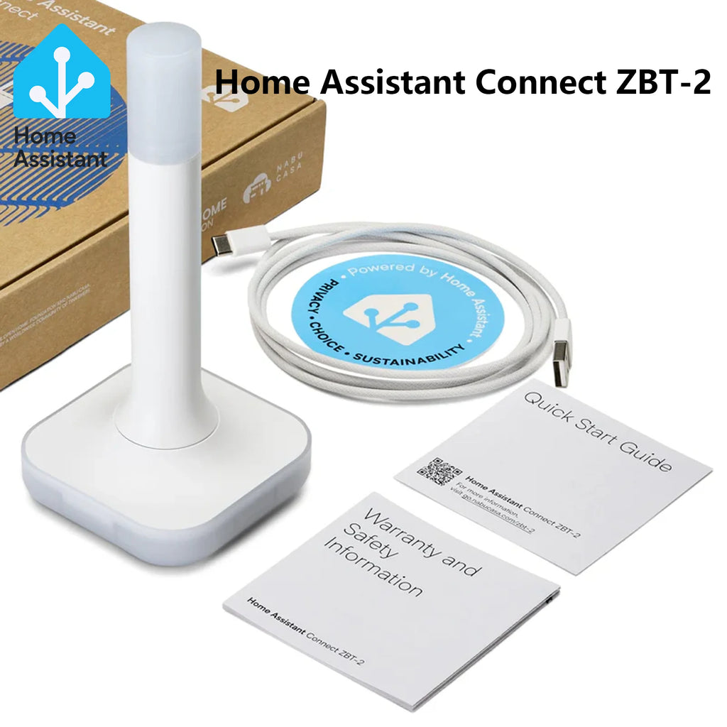 Home Assistant Connect ZBT-2 Compatível com Zigbee, Thread ou Matter para hubs de gateway de casa inteligente e Home Assistant