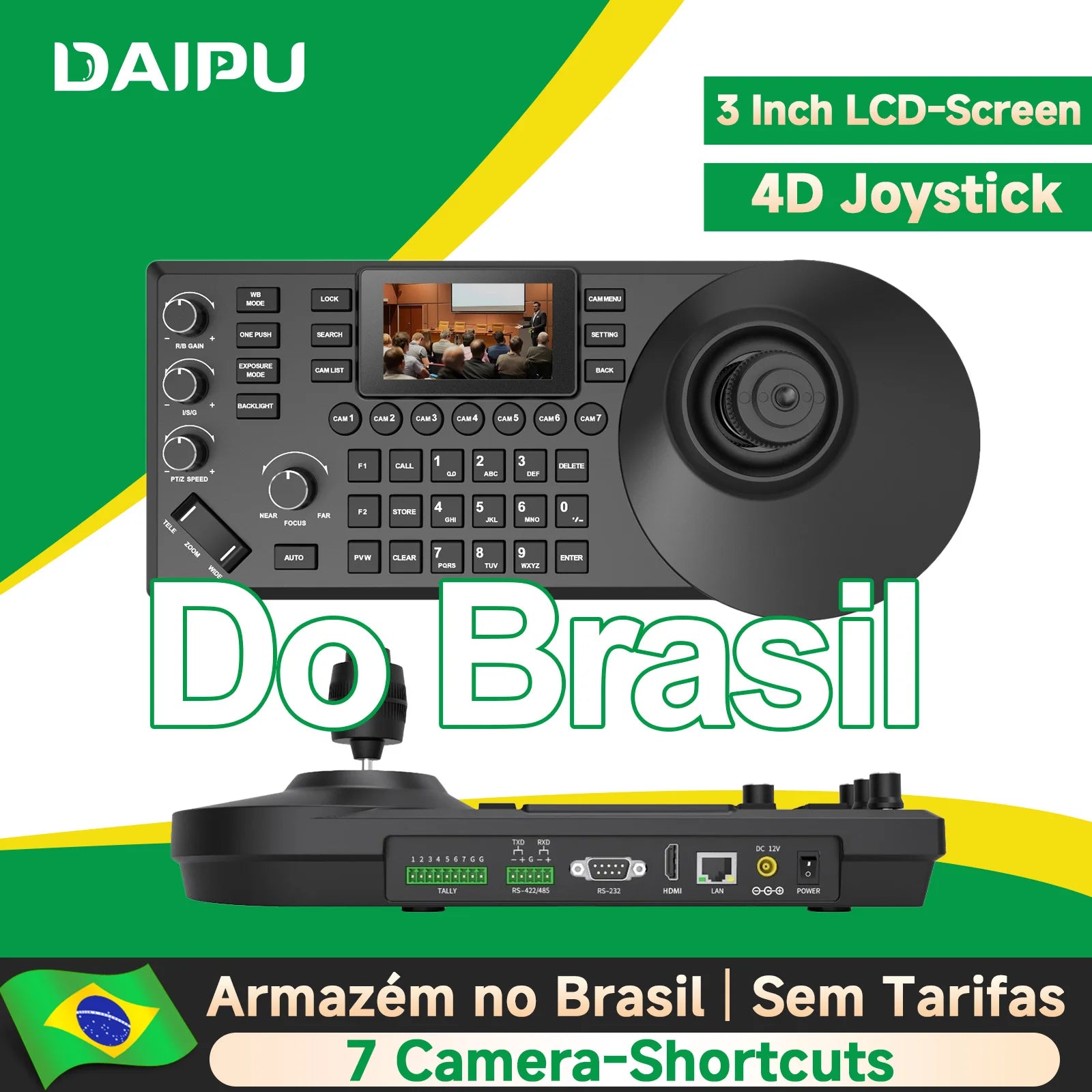Daipu control PTZ - camera controller - PTZ joystick 4D
