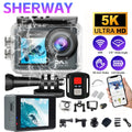 5K Action Camera Pro WiFi Remote EIS HD 1080P Helmet Sports