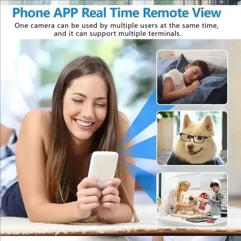 Wireless Camera 4K - HD Surveillance - Security Video Cam