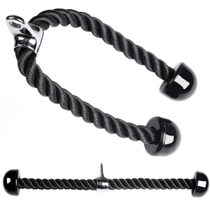 Triceps Lowering Rope Face Pull Handles Push Pull Down Cord For...