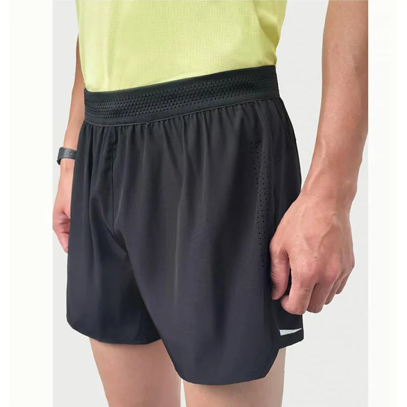 Shorts Masculinos para Corrida Academia Maratona Atletismo Esportes 2 em 1 Secagem Rápida Treino Fitness Calções de Verão Masculino