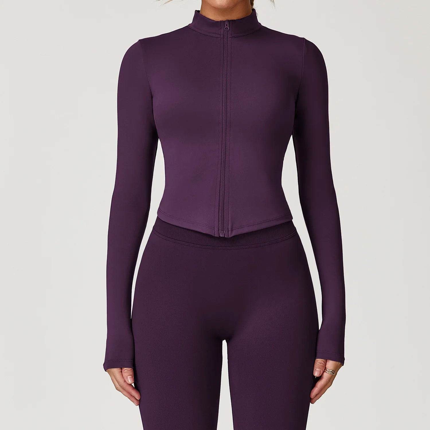 Top Fitness Manga Longa Feminino — Aquecimento e Estilo