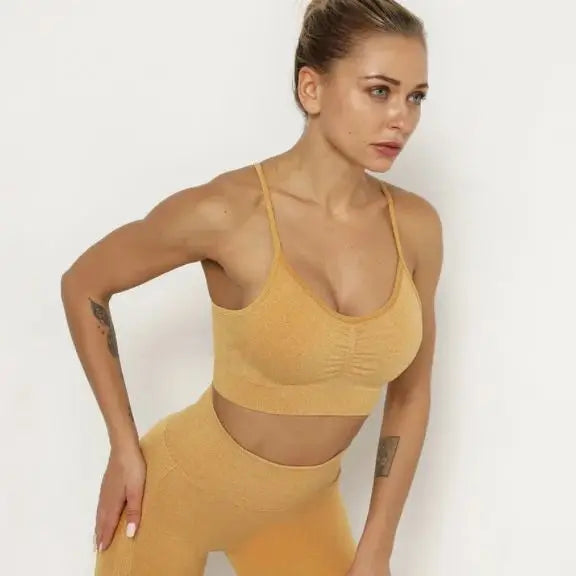 Legging Sem Costura Feminina — Perfeita para Treino e Dia a Dia