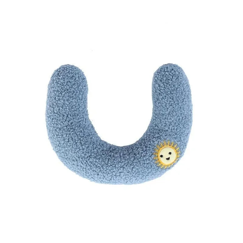 Almofadas Fofas de Gato Travesseiros para Gatos Gatinhos Cães Pequenos Travesseiro de Dormir Travesseiro em U Macio para Gatos Brinquedos para Gatos Suprimentos para Animais de Estimação