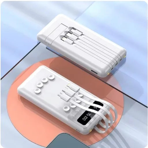 Carregador Portátil 27000mAh Base Magnética para Viagens