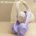 Over Ear HIFI Stereo M5 Headsets sem fio Bluetooth 5.3 Fone de...