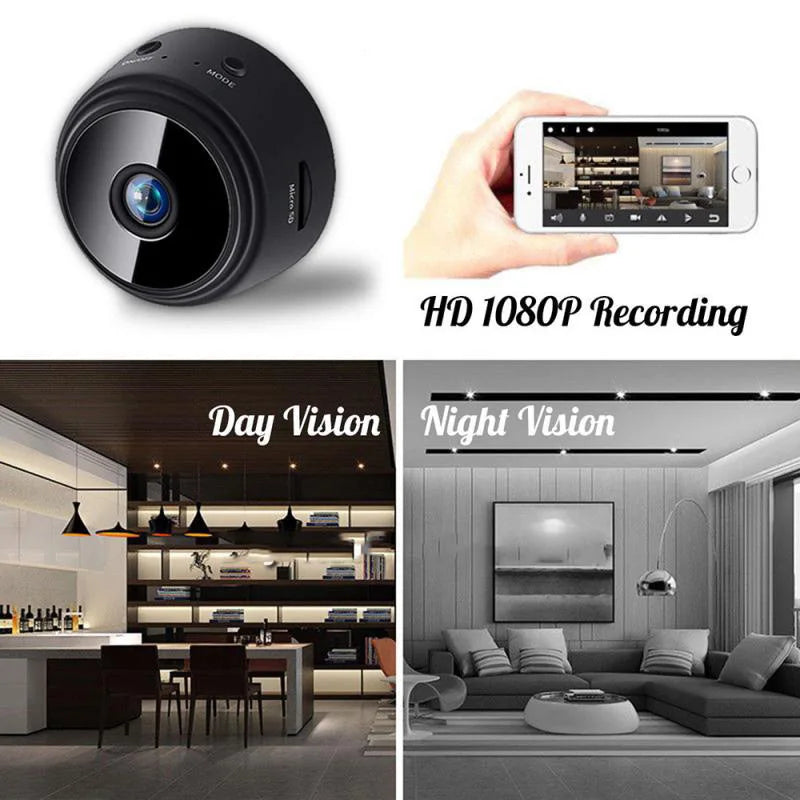 A9 Mini Surveillance - Cameras With - Wifi 1080P HD