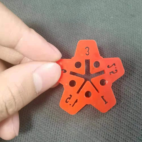 10-400Pcs 5in1 Professional Tile Spacers Clips Wedge Ceramic Leveling System Floor Wall Gap Leveling System Construction Tools