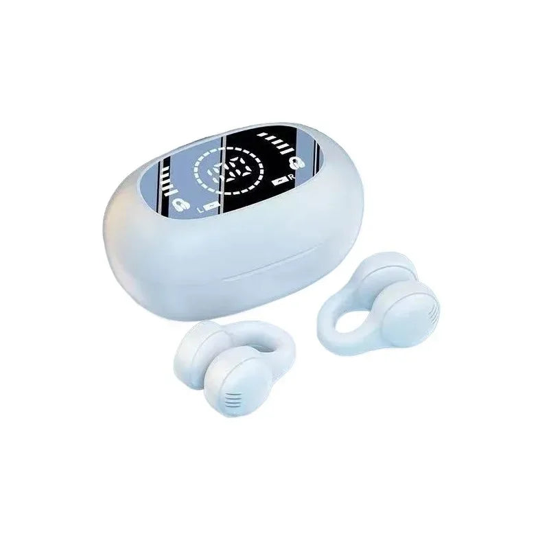 Ear‑Clip Headphones Bluetooth Wireless Earbuds Featuring Noise Reduction Lossless Sound Quality for Daily Sports Casual Wear