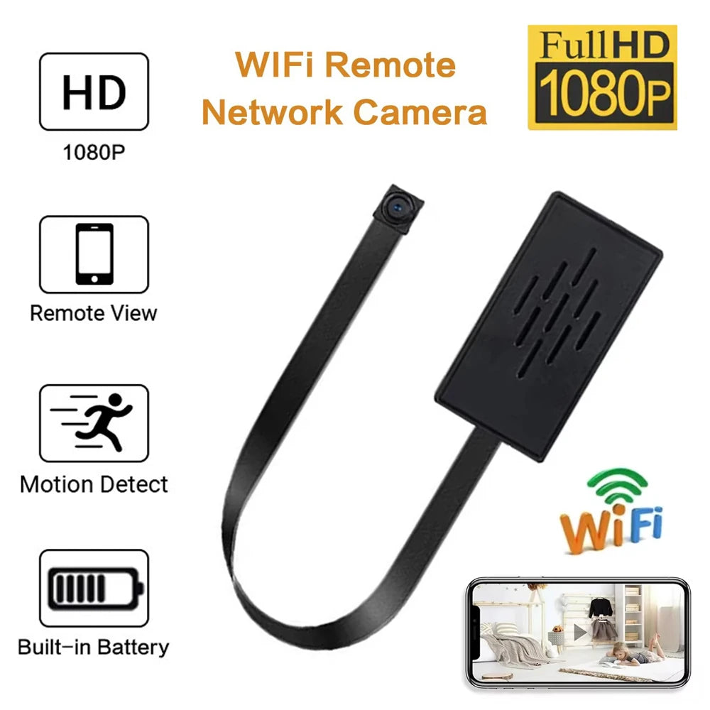 Mini Camera 1080P HD WiFi Wireless Motion Detection P2P Remote