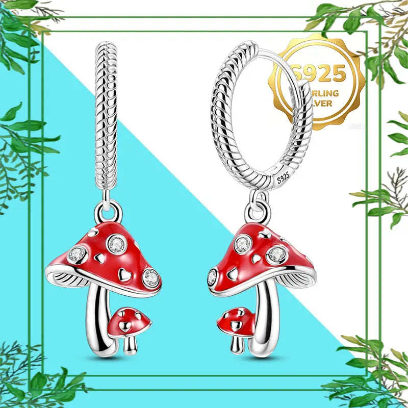 Brincos Femininos Pendentes 100% Genuínos em Prata Esterlina 925 Hipoalergênicos Luxuosos Elegantes Joia Fina Presente de Aniversário para Ela