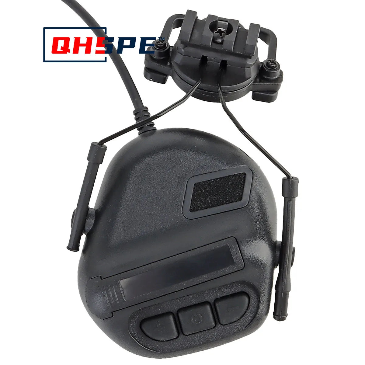New helmet-mounted headset Noise-free noise cancelling version of the tactical headset core fifth-generation chip