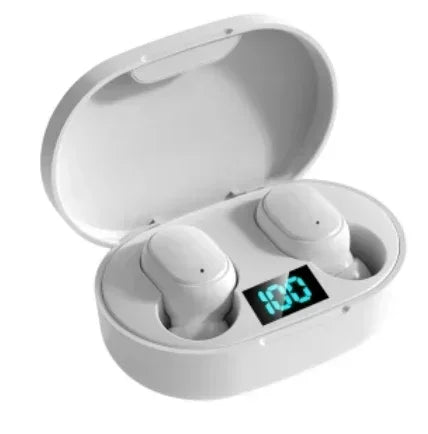 E6S Wireless Earbuds Noise Canceling Waterproof Ear Buds in-Ear Stereo Headphones with LED Display Charging Case