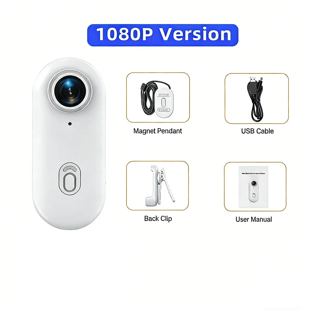 4K HD Motorcycle - Mini Recorder - Finger WIFI Action