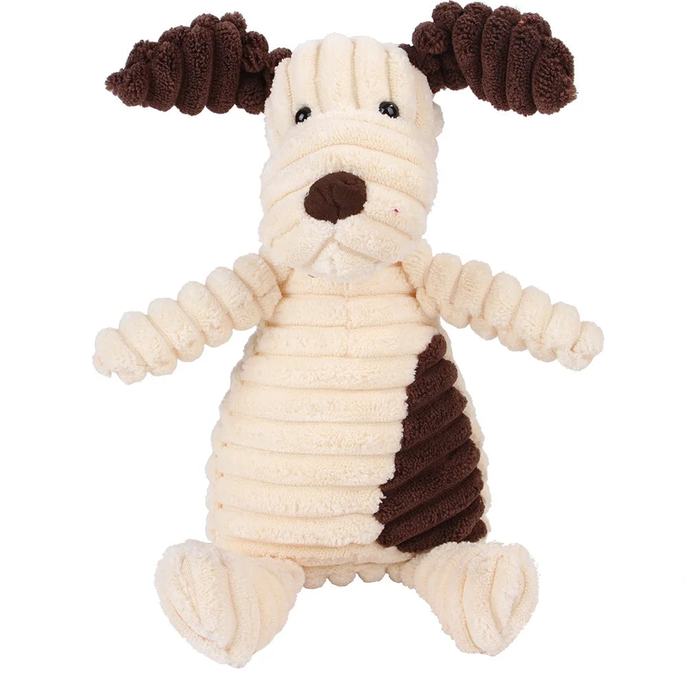 Pet Cachorro Molar Toy Vent Treino Corduroy Monkey Pig Voice...