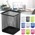 Multifunction Round/Square Mesh Caneta Pot Multicolor Caneta...