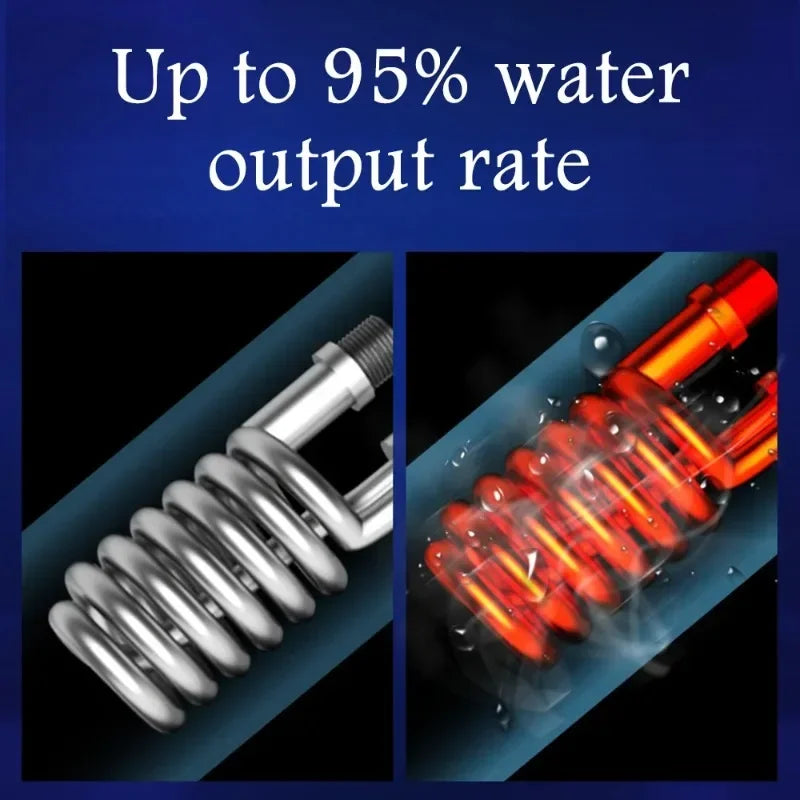 5500W Aquecedor de Água Mais Recente Aquecedor de Água Instantâneo Sem Reservatório Torneira Instantânea para Cozinha Quente Torneira Guindaste LED Digital