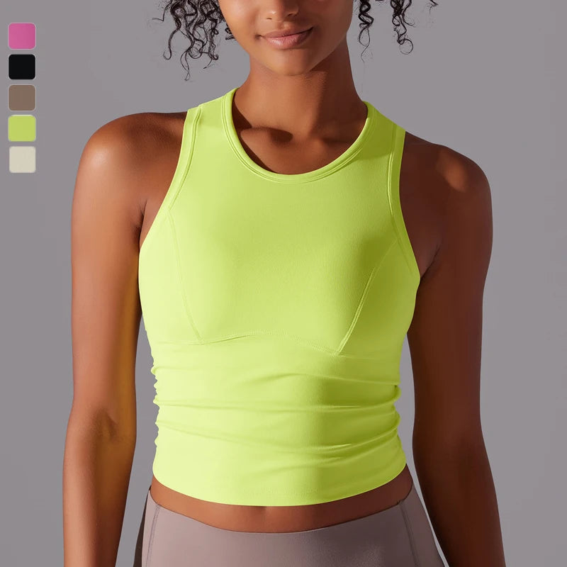 Top Fitness Secagem Rápida Feminino — Conforto no Treino