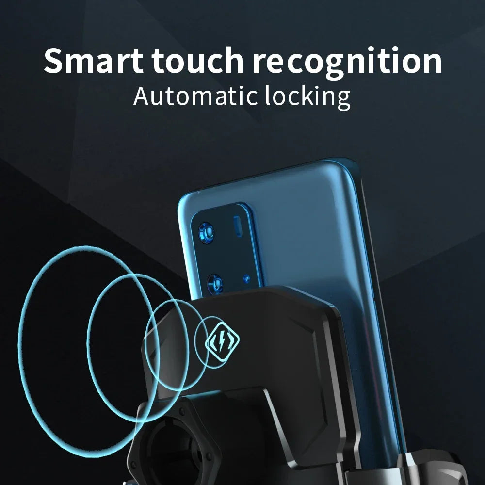 Carregador Sem Fio Magnético para Carro WonderNest iPhone Samsung com Fechamento Automático