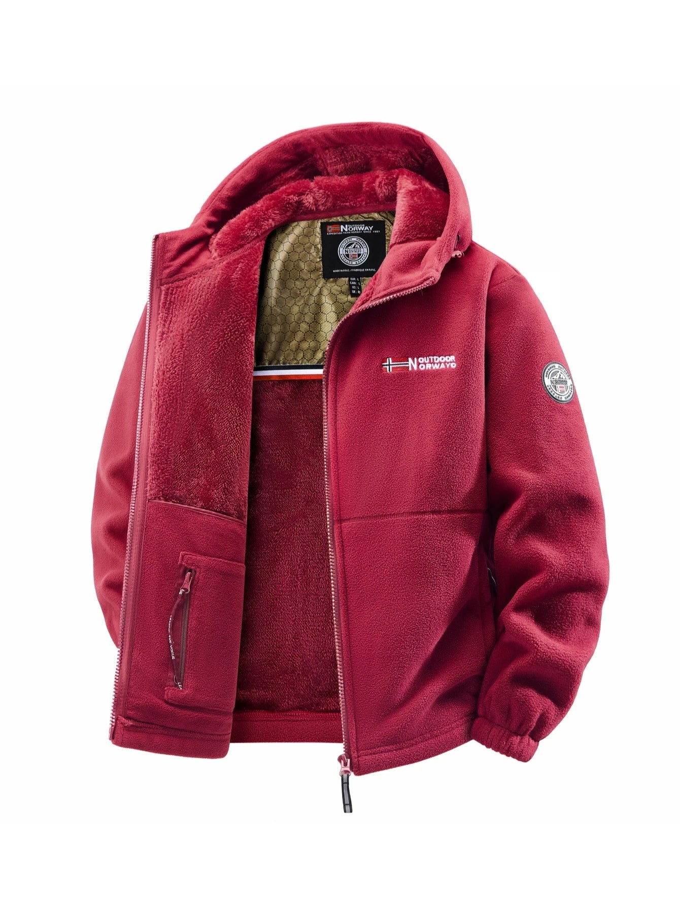 Jaqueta Masculina de Outono e Inverno com Capuz para Atividades ao Ar Livre, Adequada para Uso Diário em Casa, para Viagens, Festas, Deslocamentos, Moda Versátil para o Ar Livre, Aprimora...