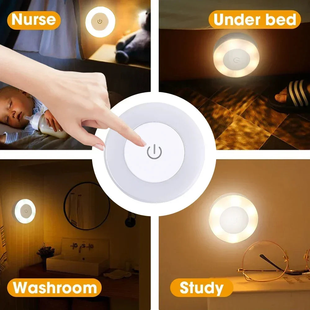 WonderNest Wood Wall Lamp Tricolor LED 12W