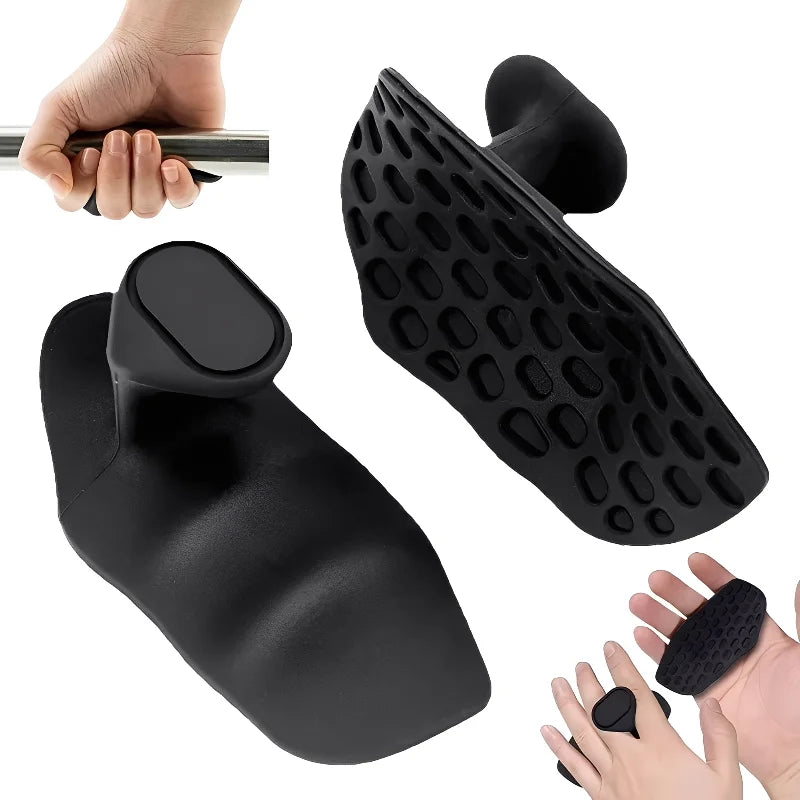 2 Peças Luvas de Musculação Grip para Levantamento de Peso Flexíveis para Homens Mulheres, Luvas de Treino Sem Dedos, Luvas de Ginástica, Barra Fixa, Musculação