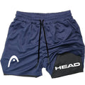 trendy street style fitness shorts for men, quick drying gym...