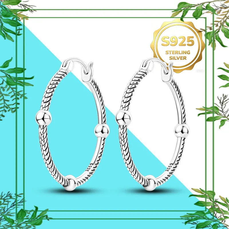 Brincos Femininos Pendentes 100% Genuínos em Prata Esterlina 925 Hipoalergênicos Luxuosos Elegantes Joia Fina Presente de Aniversário para Ela