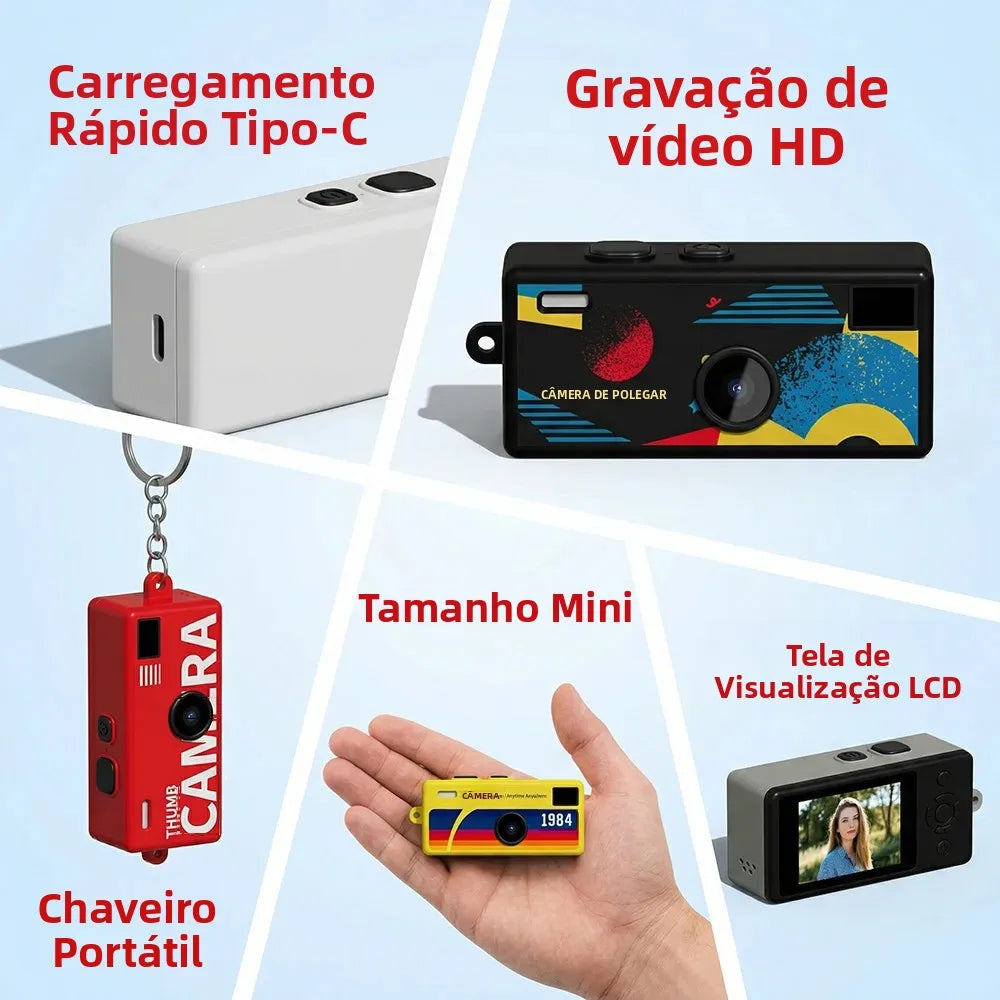 2026 Hot Digital - Camera 0.96 - Inch Keychain Camera