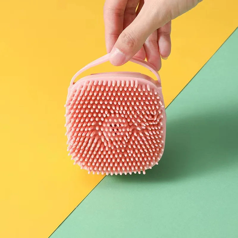 Luva Massageadora de Silicone Macio para Banho de Cães e Gatos, Escova de Segurança, Acessórios para Pets, Ferramentas para Cães e Gatos, Produtos para Mascotes