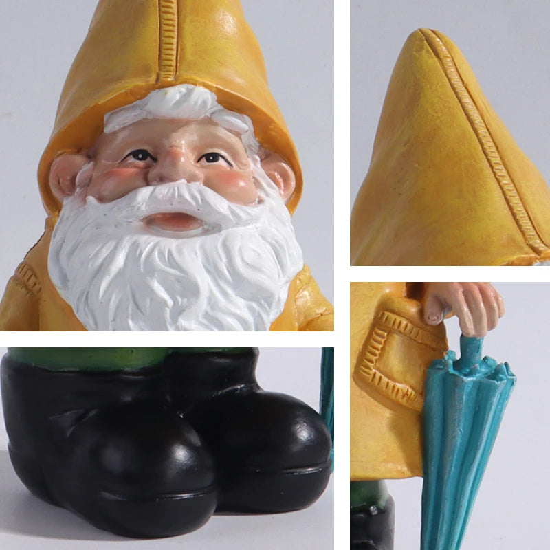 WonderNest Garden Gnome Statue Outdoor Decor