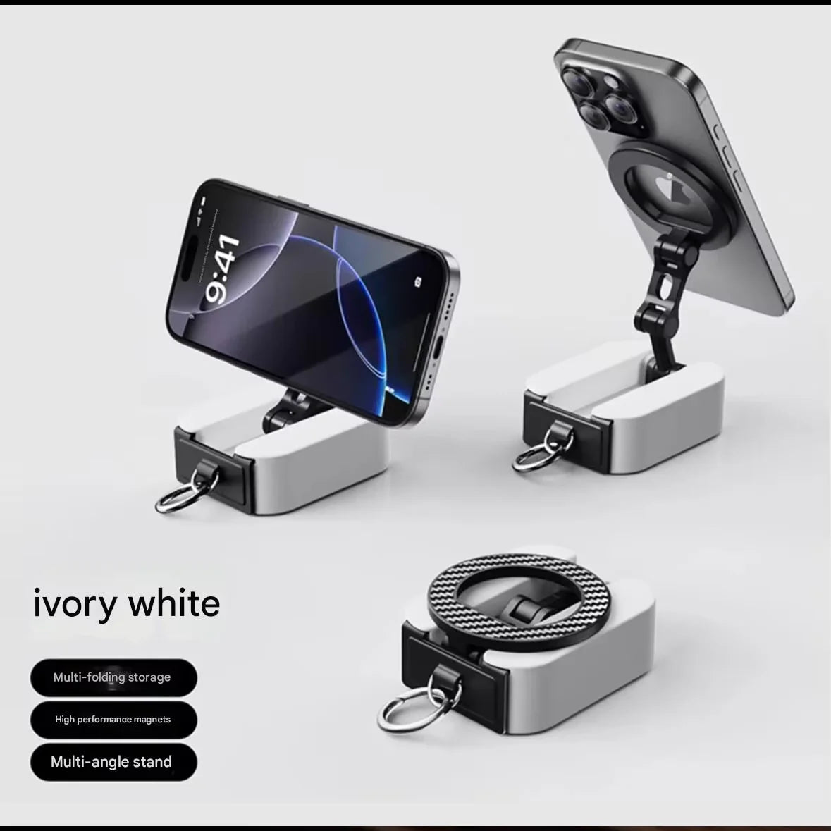 Magnetic Phone Holder Airplane High Speed Rail Stand Portable...