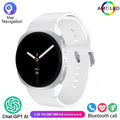 2025 Novos Relógios 8 Mini GPS Track Smart Watch para Homens Mulheres Saúde Esporte AMOLED Frequência Cardíaca Chamada Bluetooth Smartwatch À Prova D'água