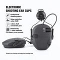 Electronic Shooting Headset Helmet Instalado Version Hunting...