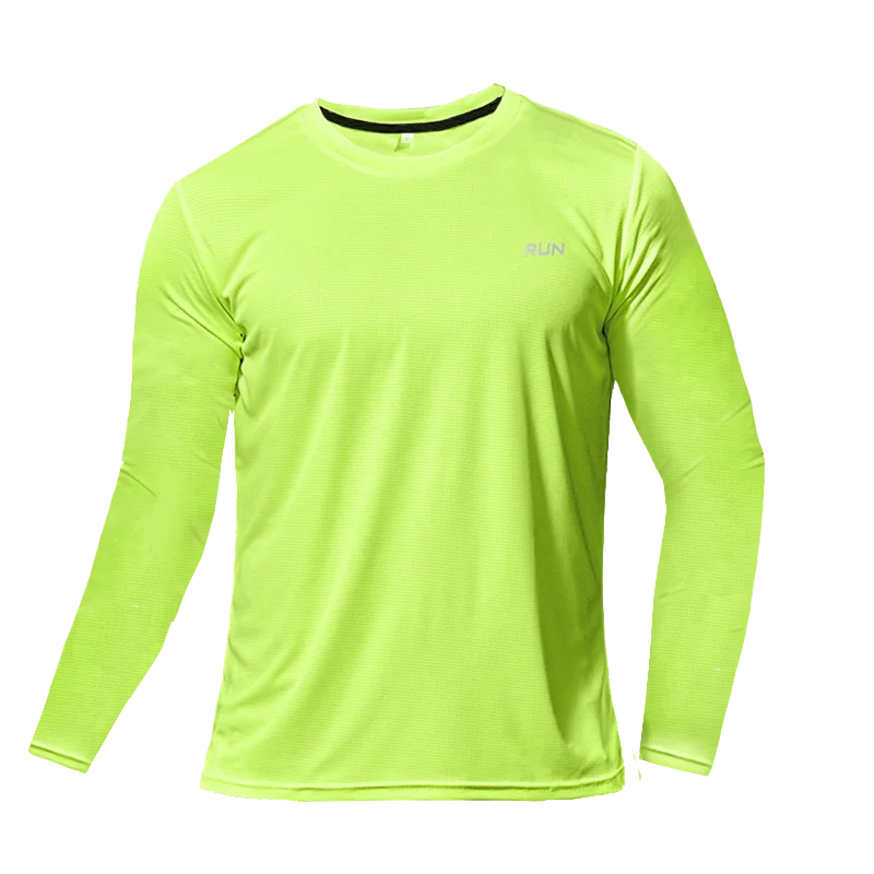 Camiseta Masculina Manga Longa Secagem Rápida — Conforto Total