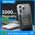 Power Bank 5000mAh MagSafe Carregamento Rápido 20W Mini Portátil
